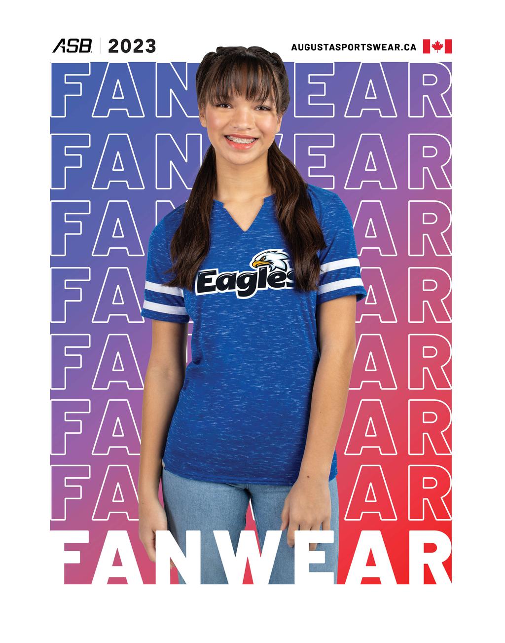 Augusta Sportswear Fanwear 2023 Canada